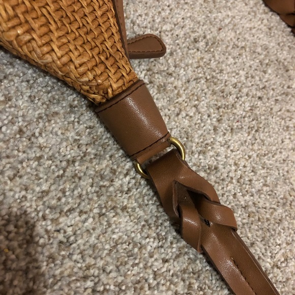 Fossil vintage straw bag - Picture 3 of 7